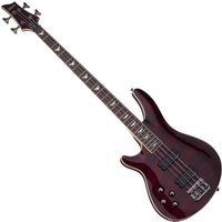 Schecter Omen Extreme-4 Left Handed Bass Black Cherry