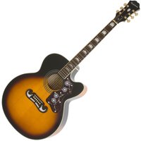Epiphone EJ-200SCE Electro Acoustic Vintage Sunburst - Nearly New