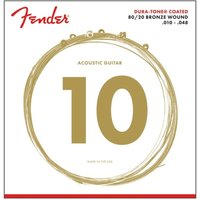 Fender 880XL 80/20 Dura-Tone Coated Akustikgitarrensaiten 10-48