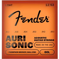Fender 60L Phosphor Bronze Akustikgitarrensaiten 12-53