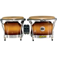 Meinl Percussion Free Ride Wood Bongos Gold Amber Sunburst