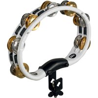 Meinl Percussion ABS Mountable Recording Tambourine White TMT2MWH