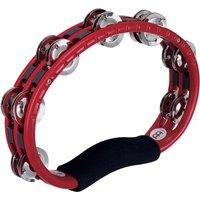 Meinl Percussion ABS-Handtamburin mit Stahlschellen TMT1R rot