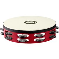 Meinl Percussion 2 Row Touring Tambourine Steel Jingles TAH2BKRTF