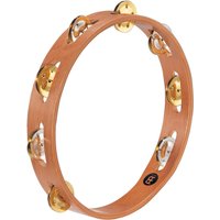 Meinl Percussion Tamburin Dual-Alloy Schellen Super Natural TA1MSNT