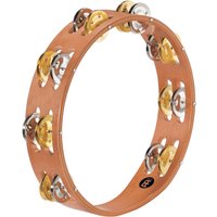 Meinl Percussion Tambourine Dual Alloy Jingles Super Natural TA2MSNT