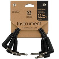 DAddario Classic Series Right Angle Patch Cable 3 Pack 6