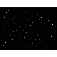 LEDJ 6 x 3 m DMX StarCloth weiße LEDs Set