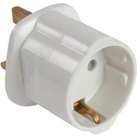 EU-UK Plug Adaptor by Gear4music