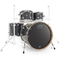 DW Drums Performance Series 22" 4 Piece Shell Pack Black Diamond