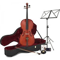 Student Plus 1/2 Size Cello Beginner Pack by Gear4music