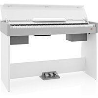 DP-7 Compact Digital Piano by Gear4music White & Grey