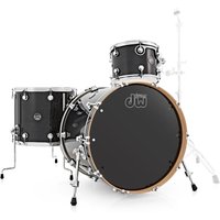 DW Drums Performance Series 22" 3 Piece Shell Pack Ebony Stain