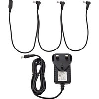 3 Way Daisy Chain Cable and 9V Power Supply by Gear4music