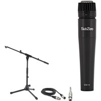 SubZero Dynamic Instrument Mic with Cable and Low Mic Stand
