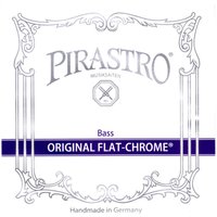 Pirastro Original Flat Chrome Solo 3/4 Double Bass String Set