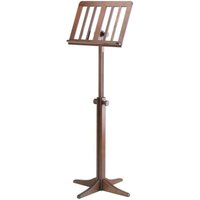 K&M Wooden Music Stand Walnut