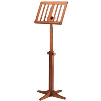 K&M Wooden Music Stand Cherry