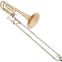 Coppergate Professional Bb/F Trombone with Closed Wrap by Gear4music
