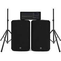 SubZero SZPA-815 300W 15" PA System with Stands