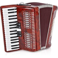Deluxe Accordion by Gear4music 48 Bass - Nearly New
