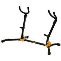 Hercules DS537B Alto and Tenor Saxophone Dual Stand