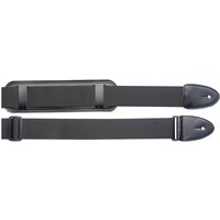 Stagg Nylon Guitar Strap Shoulder Pad Black