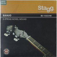 Stagg Banjo 5 String Set Nickle Medium