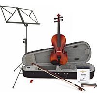 Student Plus 1/2 Violin Complete Pack by Gear4music Antique Fade