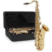 Rosedale Tenor Saxophone Gold by Gear4music - Nearly New