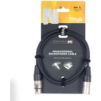 Stagg N-Series 6m Professional Microphone Cable