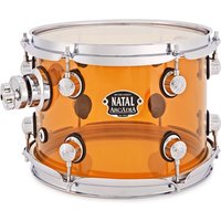 Natal Arcadia Acrylic 10 x 7 Rack Tom Transparent Orange