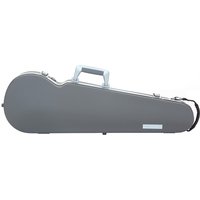 BAM 2002XL Hightech Contoured Violin Case Grey Panther