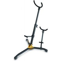Hercules Baritone Saxophone Stand with Alto/Tenor Peg