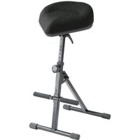 K&M 14046 Pneumatic Stool Black