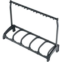K&M 17515 Guardian 5 Rack Guitar Stand Black