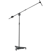 K&M 21430 Overhead Microphone Stand Black
