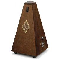 Wittner W814M Traditional Metronome with Bell Matte Dark Walnut
