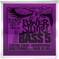 Ernie Ball Power Slinky 2821 Nickel Bass 5 Saiten 50-135