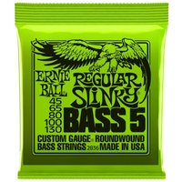Ernie Ball Regular Slinky 2836 Nickel Bass 5 Saiten 45-130