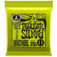 Ernie Ball 3221 Regular Slinky 10-46 3 Pack