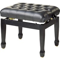 Stagg Concert Leather Piano Stool Black