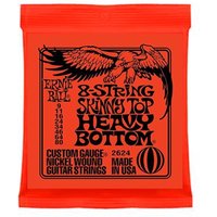 Ernie Ball Skinny Top Heavy Bottom 2624 8-String Nickel Set 09-80