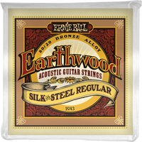 Ernie Ball Earthwood 2043 Silk & Steel Regular Set