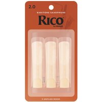 Rico by DAddario Baritone Saxophone Reeds 2 (3 Pack)