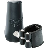 Vandoren Cuir Eb Klarinette Ligatur Leder mit Lederkappe