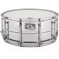 WorldMax 14 x 6.5 Beaded Chrome Over Steel Snare Drum Chrome HW