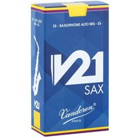 Vandoren V21 Alto Saxophon-Blättchen 25 (10er Pack)