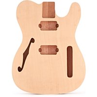 Guitarworks Solo-Cutaway Semi Hollow Electric Guitar Body Mahogany/Basswood