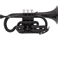 playLITE Hybrid Cornet by Gear4music Black